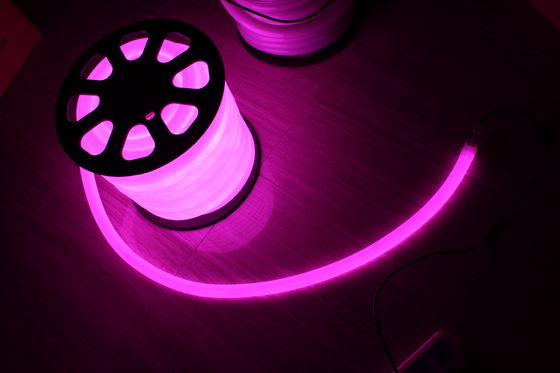24v best price 360 degree round purple 25mm neon flex lights for decoration
