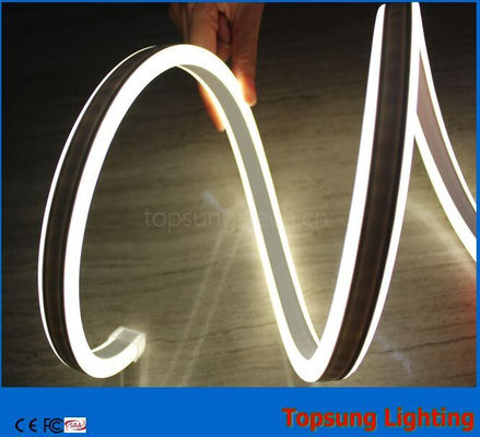 2016 new 230V double sided white led neon flexible rope for outdoor