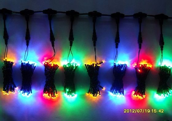 Flat emitting 127v fairy christmas tree lights curtain CE ROHS approval