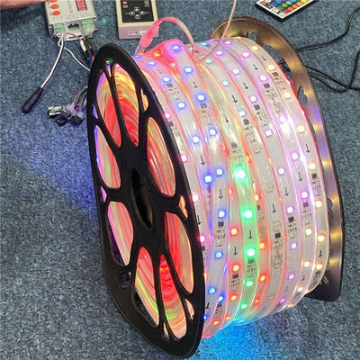 50m spool Programmable RGB led strip with IC built-in SMD5050 high brightness magic color